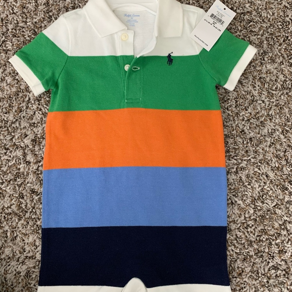 Ralph Lauren boy onesie